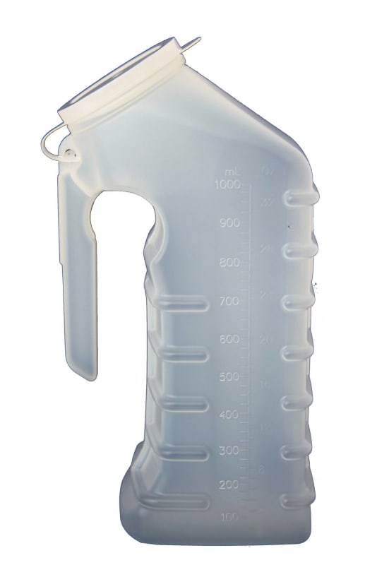 GMAX Industries Uri-MAX Male Urinal, 1000 mL