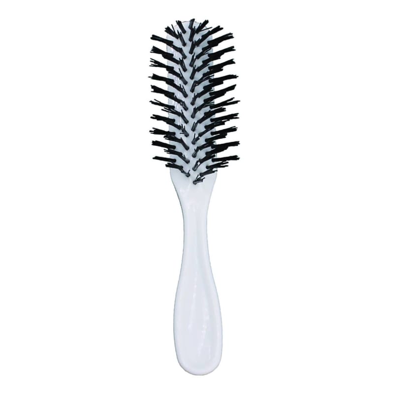 New World Imports Hairbrush with Nylon Tuft Bristles, 7.25 Inch Length