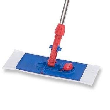 Contec Inc ContecÂ® MicroCinchâ„¢ Cleanroom Wet / Dry Mop Pad, 5 x 15.5 Inch