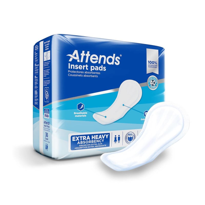 Attends Healthcare Products AttendsÂ® Insert Pad Incontinence Liner