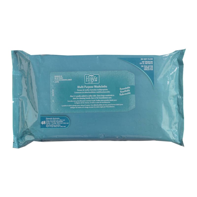 Professional Disposables HygeaÂ® Scented Multi-Purpose Personal Cleansing Wipe, 8 x 12 Inch