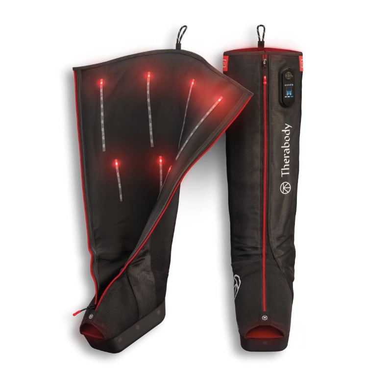 Therabody Inc RecoveryAir PRO JetBoots Short Compression Massage Garment & Control Unit Medium