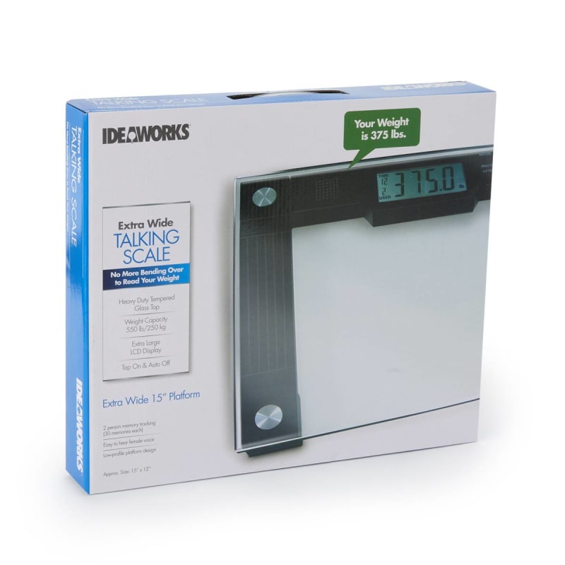 Jobar International IdeaworksÂ® Extra Wide Talking Scale