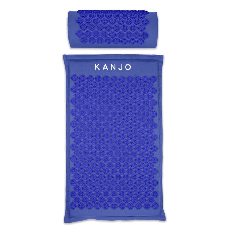 Acutens Inc Kanjo Memory Foam Acupressure Mat Set, Blue Acutens Inc Kanjo Memory Foam Acupressure Mat Set, Blue