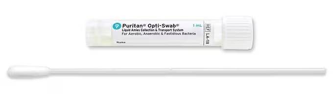 Puritan Medical Products Puritan® Opti-Swab™ Specimen Collection and Transport System 6 Inch Length Sterile Puritan Medical Products Puritan® Opti-Swab™ Specimen Collection and Transport System 6 Inch Length Sterile
