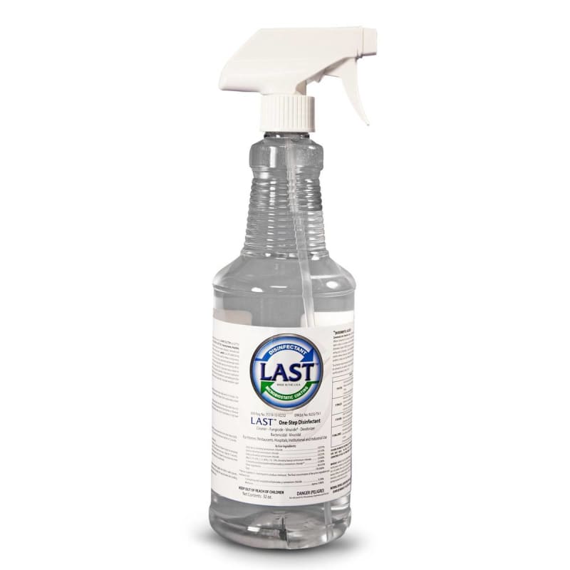 Florida Medical Sales LASTâ„¢ Microbiostatic One-Step Surface Disinfectant Cleaner, 32-oz. pump bottle Florida Medical Sales LASTâ„¢ Microbiostatic One-Step Surface Disinfectant Cleaner, 32-oz. pump bottle