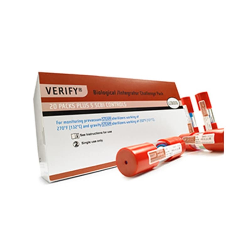 Steris Verifyâ„¢ Sterilization Biological Integrator Challenge Pack