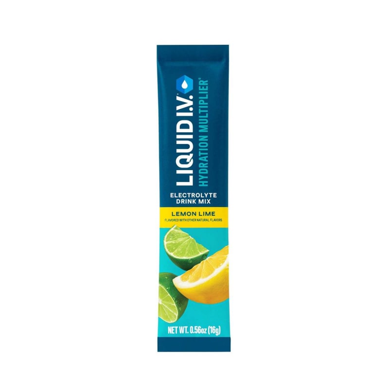 The LIV Group Inc Oral Electrolyte Solution Liquid I.V. Hydration Multiplier® Lemon Lime Flavor 0.56 oz. The LIV Group Inc Oral Electrolyte Solution Liquid I.V. Hydration Multiplier® Lemon Lime Flavor 0.56 oz.