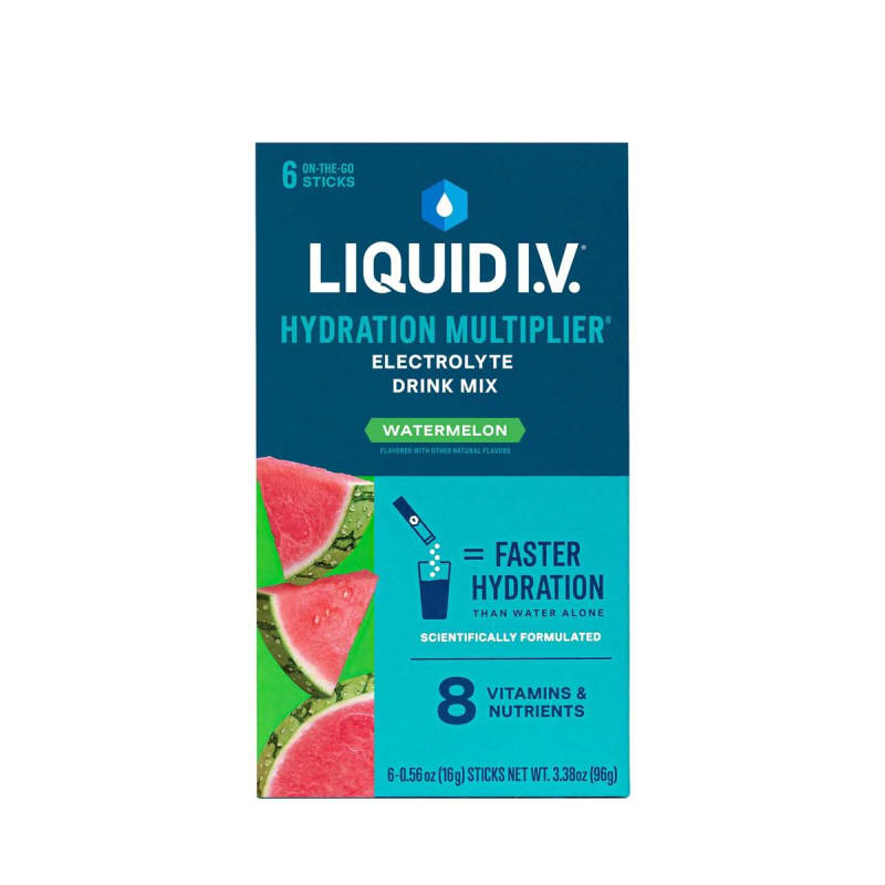 The LIV Group Inc Oral Electrolyte Solution Liquid I.V. Hydration Multiplier® Watermelon Flavor 0.56 oz. The LIV Group Inc Oral Electrolyte Solution Liquid I.V. Hydration Multiplier® Watermelon Flavor 0.56 oz.