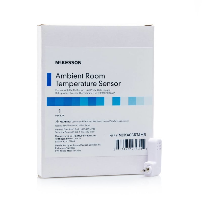 McKesson Ambient Room Temperature Sensor, 32 â€“ 122Â° F Temperature Range