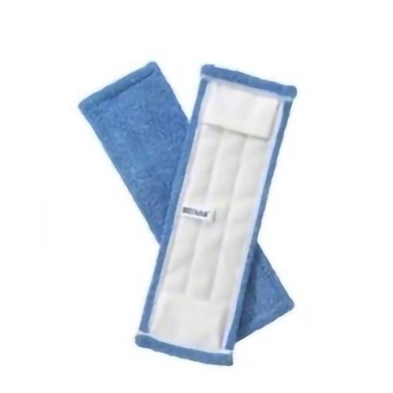 Medline Wet Mop Pad Blue Microfiber Reusable