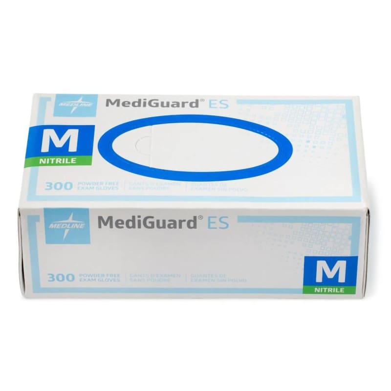 Medline MediGuard® ES Nitrile Exam Glove, Medium, Blue Medline MediGuard® ES Nitrile Exam Glove, Medium, Blue