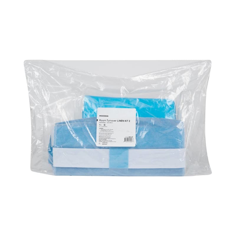 McKesson Room Turnover Kit â€“ Arm Board Covers, Table Sheet and Lift/Draw Sheet