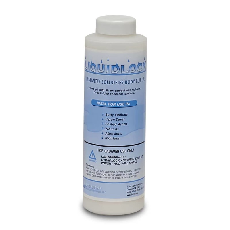 Absorbent Specialty Products Cadaver Absorbent Powder Liquid Lock Bottle 12 oz. Absorbent Specialty Products Cadaver Absorbent Powder Liquid Lock Bottle 12 oz.