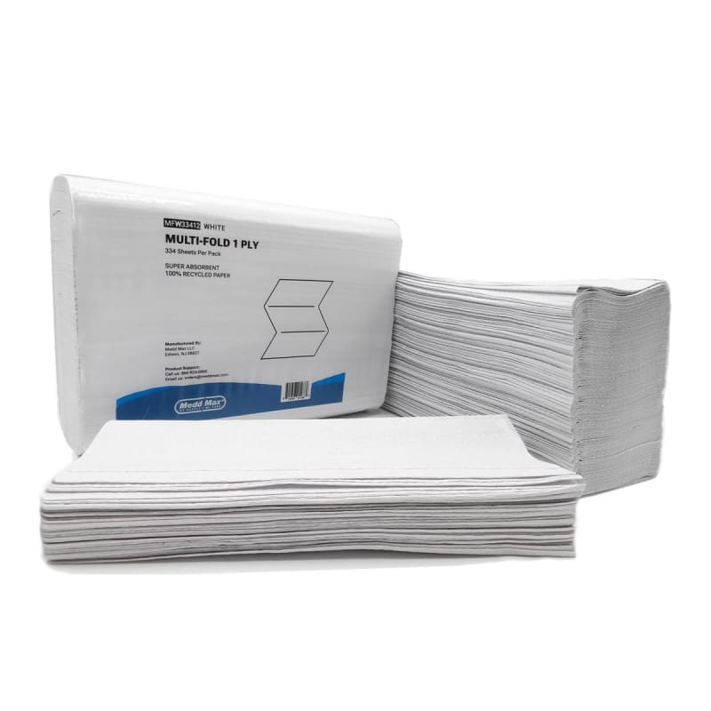 Medd Max LLC Paper Towel Medd Max Multi-Fold 8-1/2 X 9 Inch Medd Max LLC Paper Towel Medd Max Multi-Fold 8-1/2 X 9 Inch