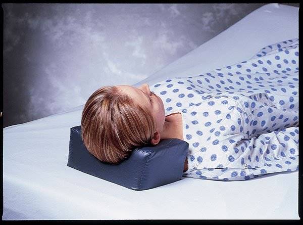 Medline Neck Support Cradle 9 W X 8-1/4 L X 4 H Inch Foam Freestanding