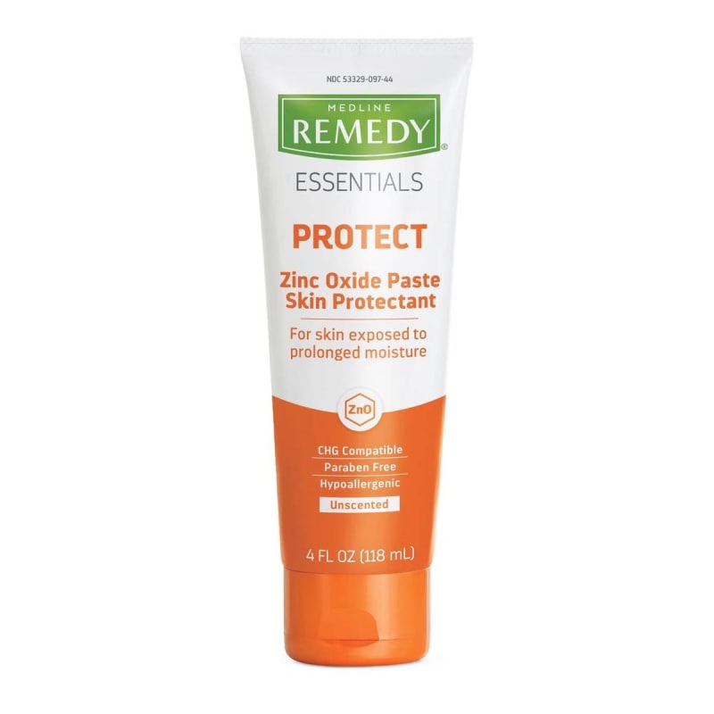 Medline Skin Protectant Medline Remedy® Essentials Protect 4 oz. Tube Unscented Paste CHG Compatible Medline Skin Protectant Medline Remedy® Essentials Protect 4 oz. Tube Unscented Paste CHG Compatible