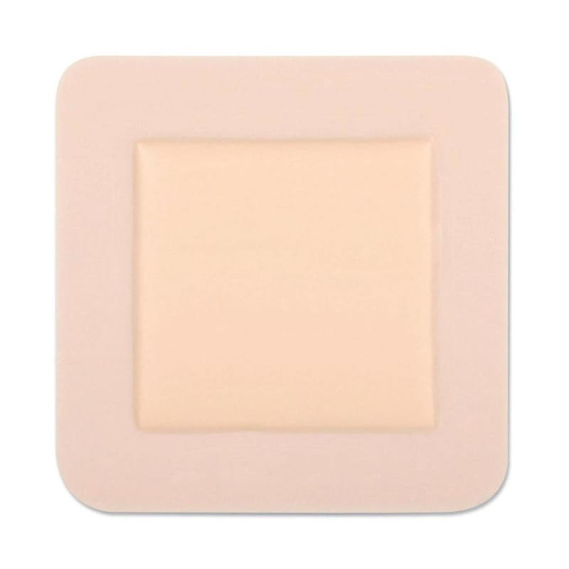 Medline Optifoam® Adhesive with Border Foam Dressing, 4 x 4 Inch Medline Optifoam® Adhesive with Border Foam Dressing, 4 x 4 Inch