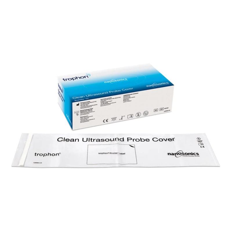 Nanosonics Inc Ultrasound Probe Cover trophonÂ® Plastic Medically Clean Folded