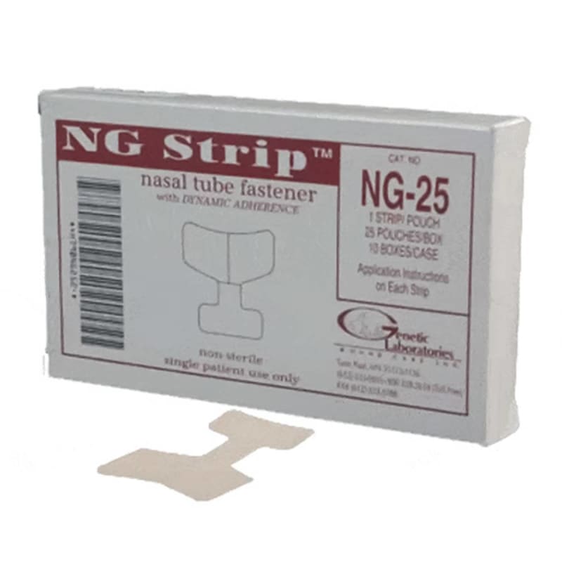 Gentell NG Stripâ„¢ Securement Device for use with Nasogastric and Nasal Feeding Tubes