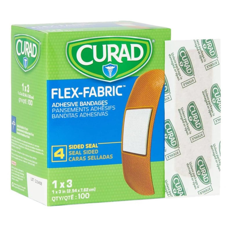 Medline Comfort Cloth® Tan Adhesive Strip, 1 x 3 Inch Medline Comfort Cloth® Tan Adhesive Strip, 1 x 3 Inch