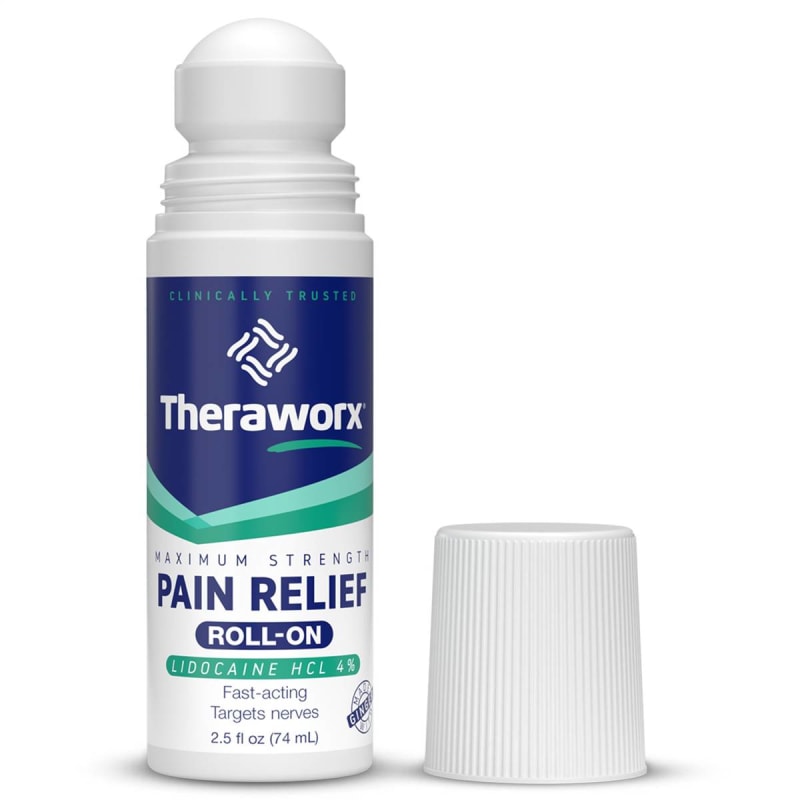 Avadim Theraworx® Maximum Strength Pain Relief Roll-On with 4% Lidocaine Avadim Theraworx® Maximum Strength Pain Relief Roll-On with 4% Lidocaine