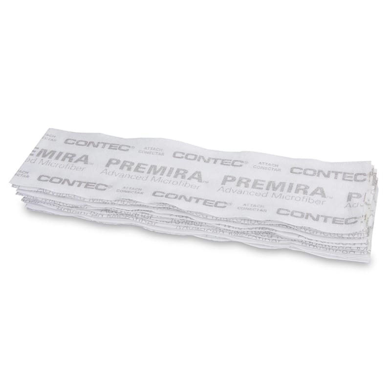 Contec Inc PremiraÂ® Disposable Microfiber Mop Pads
