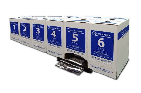 Carolina Narrow Fabric Padded Splint Roll Performance Splinting® 3 Inch X 15 Foot Fiberglass White Carolina Narrow Fabric Padded Splint Roll Performance Splinting® 3 Inch X 15 Foot Fiberglass White