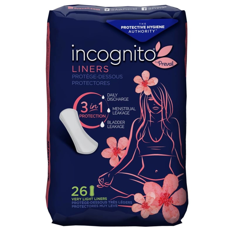 First Quality Products LLC IncognitoÂ® by Prevail Panty Liners, Very Light