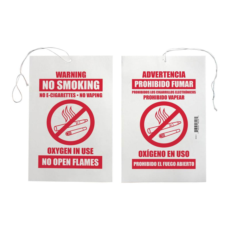 Sunset Healthcare Sunset Oxygen In Use Sign, 6 x 9 Inch