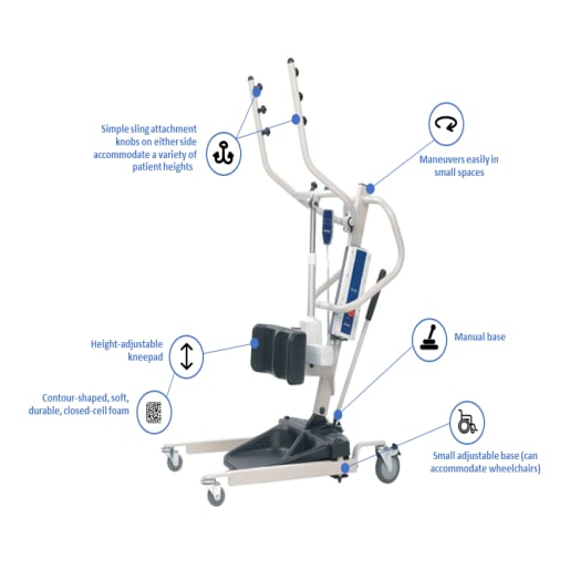 Invacare Reliant 350 Stand-Up with Power Base Invacare Reliant 350 Stand-Up with Power Base