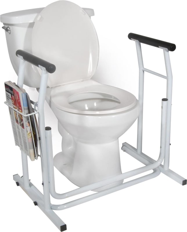Drive DeVilbiss Healthcare driveâ„¢ Free-standing Toilet Safety Rail Drive DeVilbiss Healthcare driveâ„¢ Free-standing Toilet Safety Rail