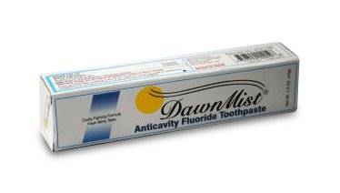 Donovan Industries DawnMistÂ® Toothpaste, Mint Flavor, 1.5-ounce Tube