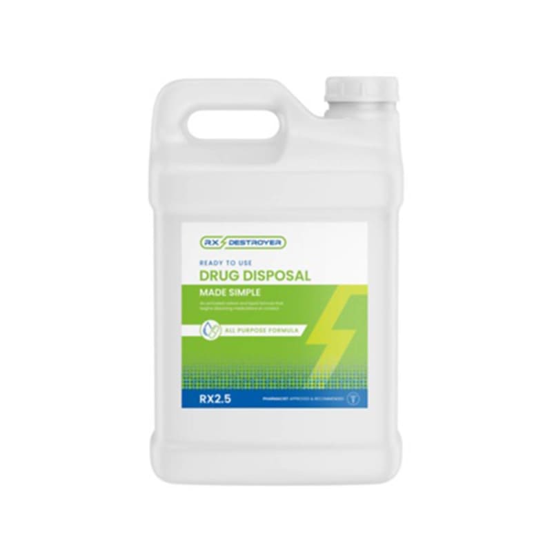C2R Global Manufacturing Rx Destroyerâ„¢ Pharmaceutical Disposal System, 2.5 Gallon