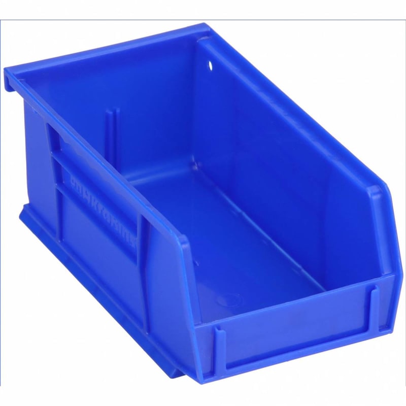Uline Stackable Storage Bin Uline® Blue Plastic 5 X 5-1/2 X 11 Inch Uline Stackable Storage Bin Uline® Blue Plastic 5 X 5-1/2 X 11 Inch