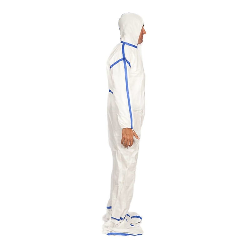 Ansell Cleanroom Coverall with Hood BioClean-Dâ„¢ Medium White Disposable Sterile Ansell Cleanroom Coverall with Hood BioClean-Dâ„¢ Medium White Disposable Sterile