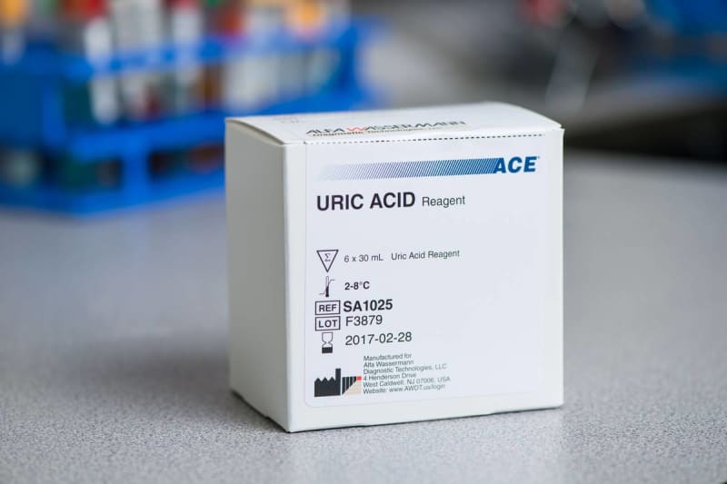Alfa Wassermann General Chemistry Reagent ACEÂ® Uric Acid 800 Tests