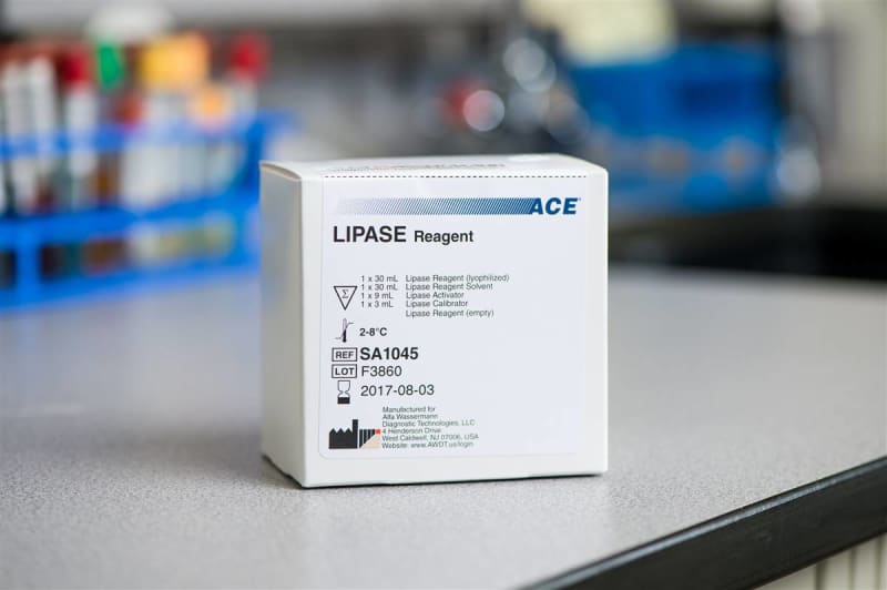 Alfa Wassermann General Chemistry Reagent ACEÂ® Lipase For ACE and ACE Alera Analyzers 150 Tests