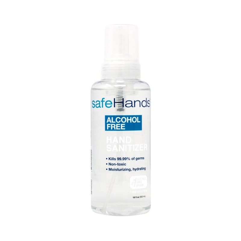 safeHandsÂ® 0.13% Benzalkonium Chloride Foaming Hand Sanitizer, Pump Bottle