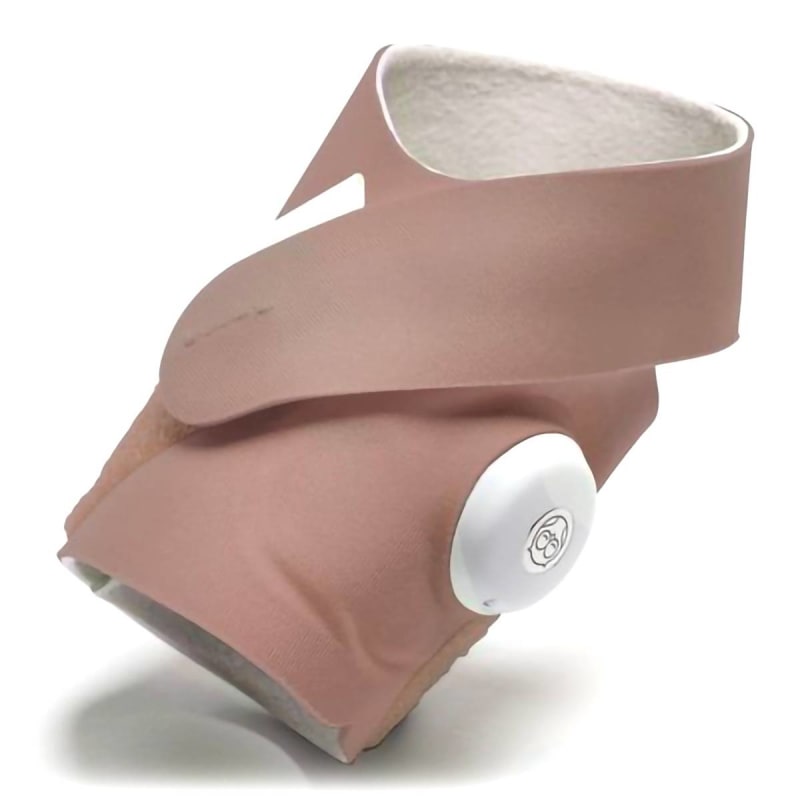 Owlet Baby Care Inc OwletÂ® Dream SockÂ® Smart Baby Monitor, Track Heart Rate and Oxygen, Rose