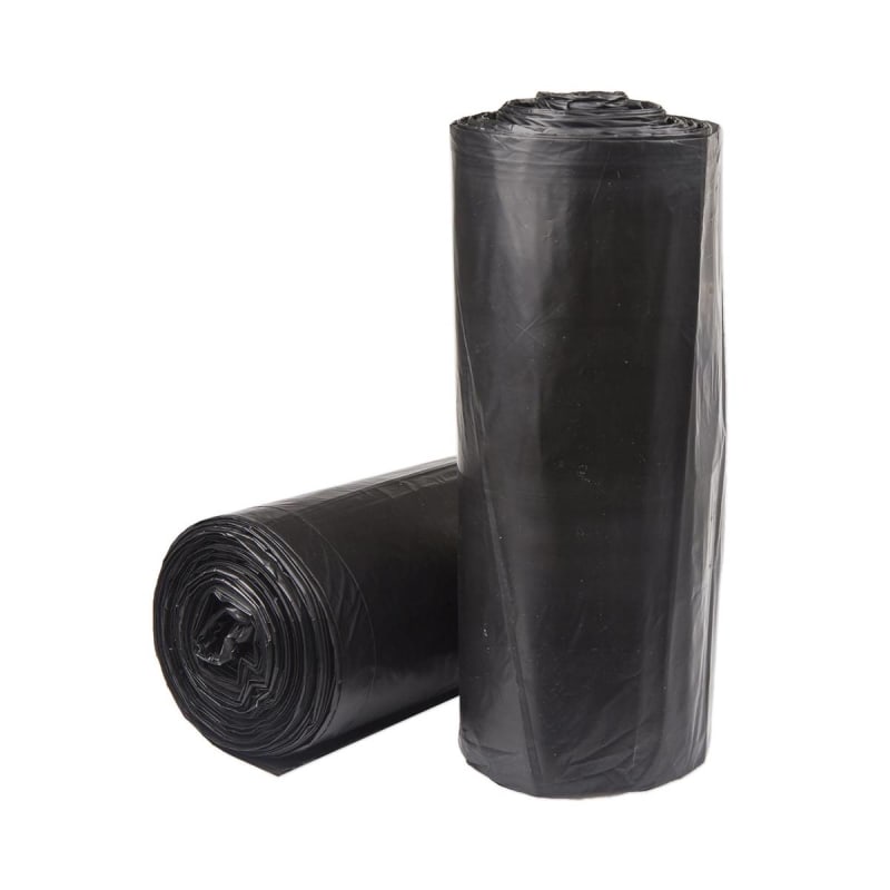 McKesson Super Plus Duty Trash Bag, Black, 60-gallon Capacity