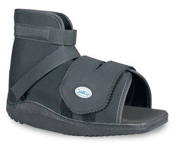 Darco International DracoÂ® SlimLineâ„¢ Cast Boot, Black, Extra Large