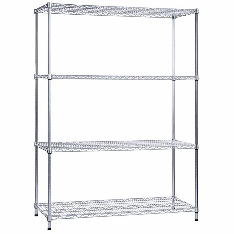 R&B Wire Shelving Unit 18 x 48 x 72 Wire Shelves (without Casters) R&B Wire Shelving Unit 18 x 48 x 72 Wire Shelves (without Casters)