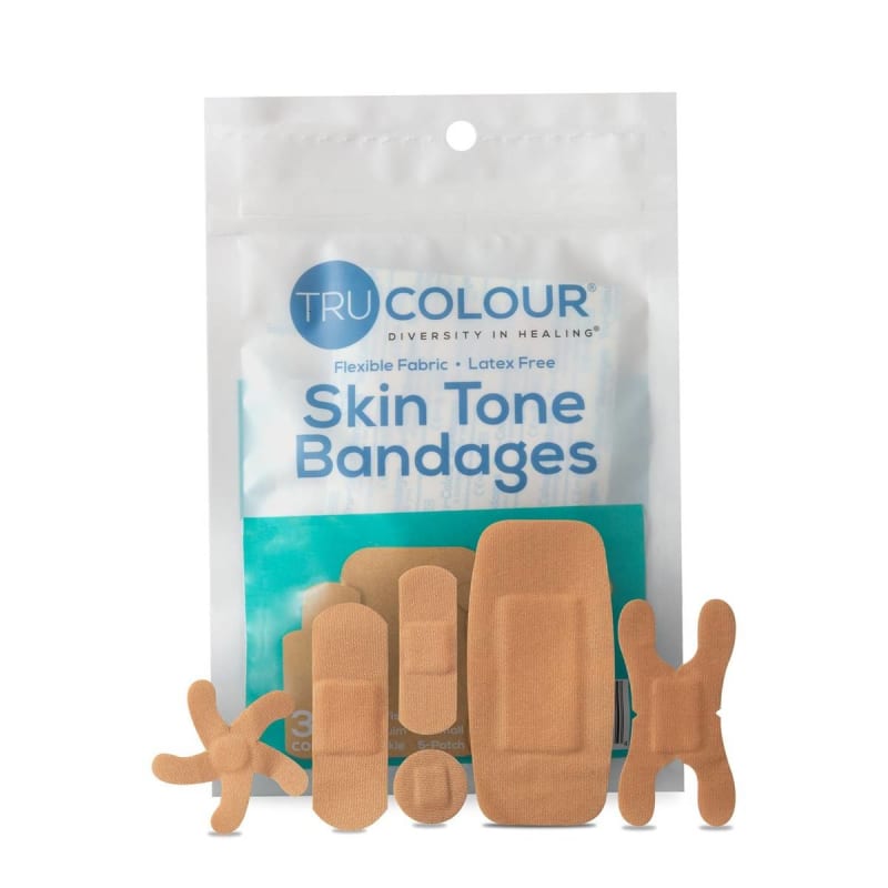 Tru-Colour Products LLC TruColourÂ® Beige Adhesive Strip, Assorted Shapes and Sizes