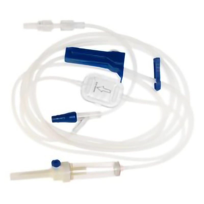 McKesson Brand McKesson IV Pump Set, 20 mL, 102 in. Tubing McKesson Brand McKesson IV Pump Set, 20 mL, 102 in. Tubing