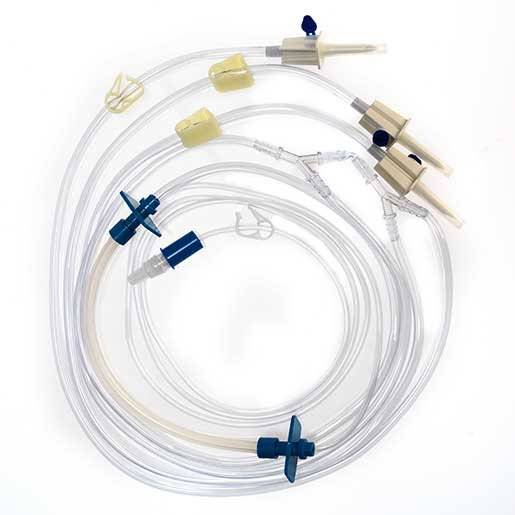 TrueCare Biomedix Trifurcated Transfer Set TrueCare™ 134 Inch Length For use with Baxa Repeater® Pump TrueCare Biomedix Trifurcated Transfer Set TrueCare™ 134 Inch Length For use with Baxa Repeater® Pump
