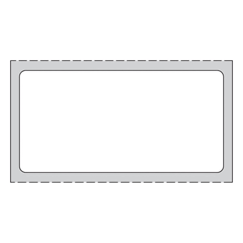 PDC Healthcare PDCÂ® White Blank Thermal Label, 1 x 2 Inch