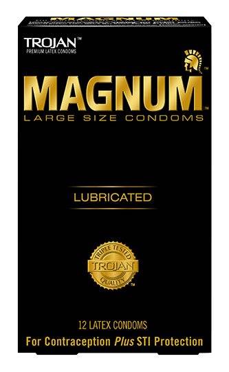 Global Protection Corp TrojanÂ® MagnumÂ® Lubricated Latex Condom, Large