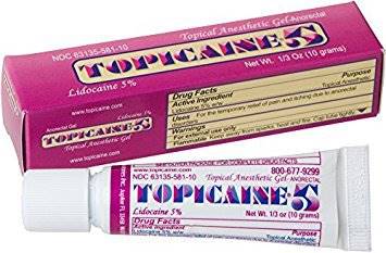Esba Laboratories TopicaineÂ® Lidocaine Pain Relief, 10 Gram