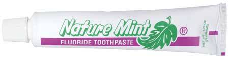 New World Imports Nature MintÂ® Fluoride Mint Flavor Toothpaste, 0.85-ounce Tube